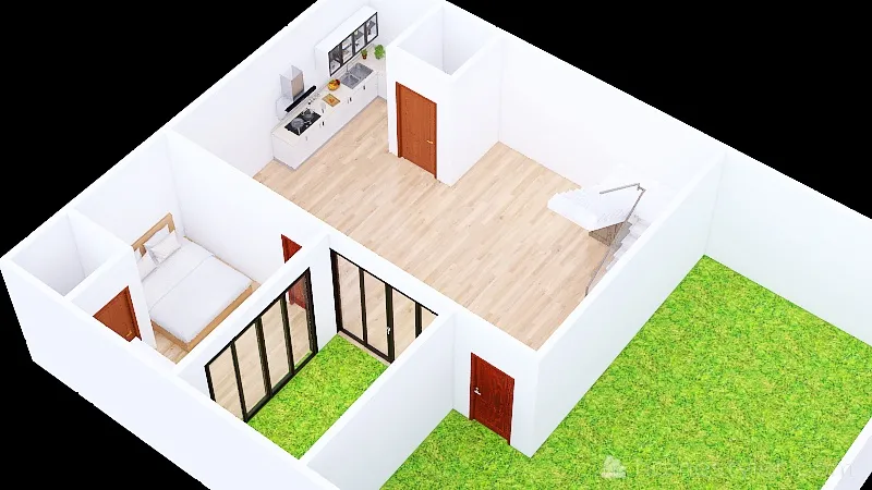 Rumah Osin 3d design renderings