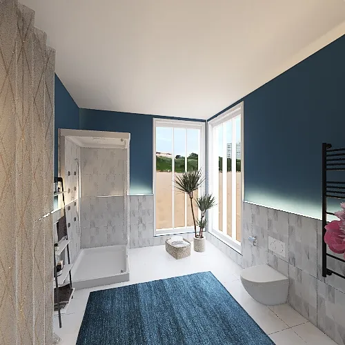 Bathroom 3d design renderings