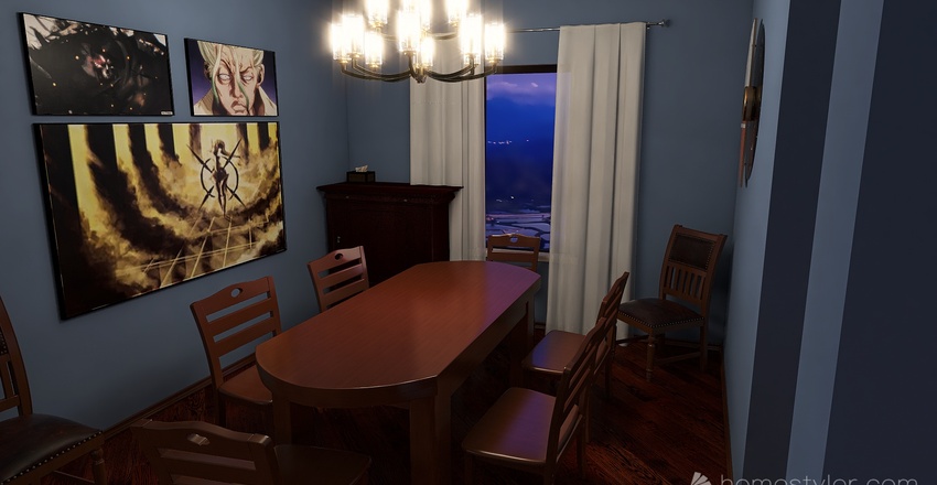 Main Floor 3d design renderings