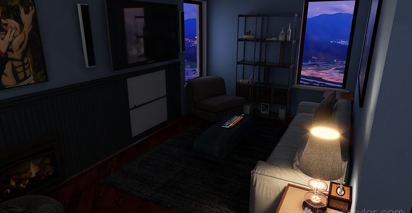 Main Floor 3d design renderings