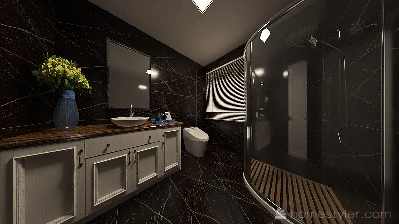 Bathroom 3d design renderings