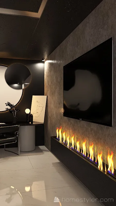 Luxorious Appartement 3d design renderings