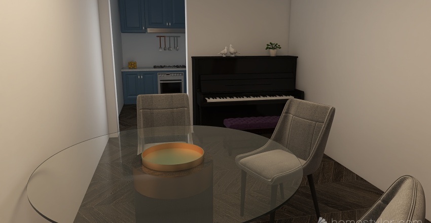 AUTUMN HOME 3d design renderings