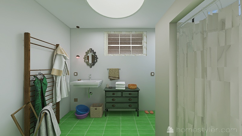 Bathroom 3d design renderings
