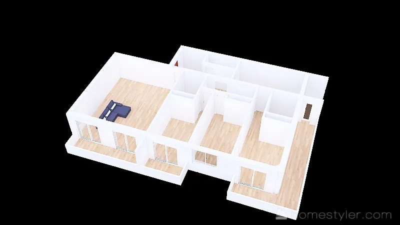 casa dividida 4 de 20122022 3d design renderings