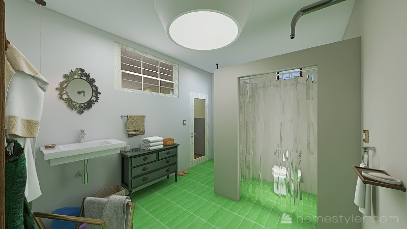 Bathroom 3d design renderings