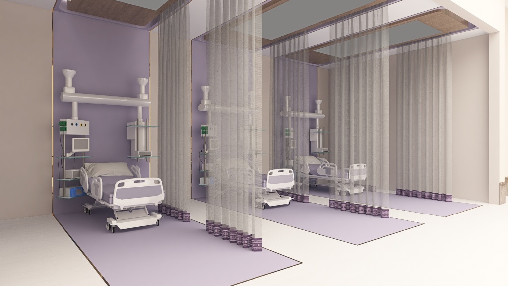 TUWAYQ hospital 3d design renderings