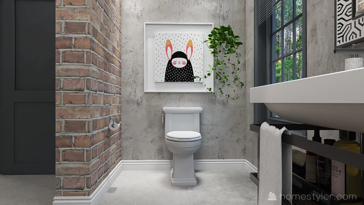 Bathroom 3d design renderings