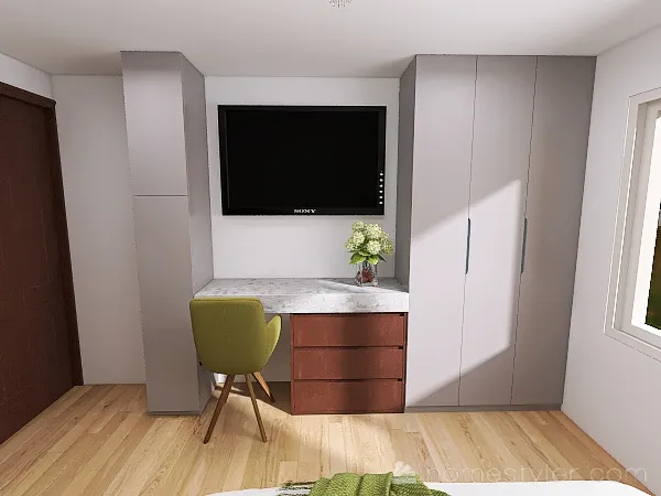 2 bedroom 3d design renderings