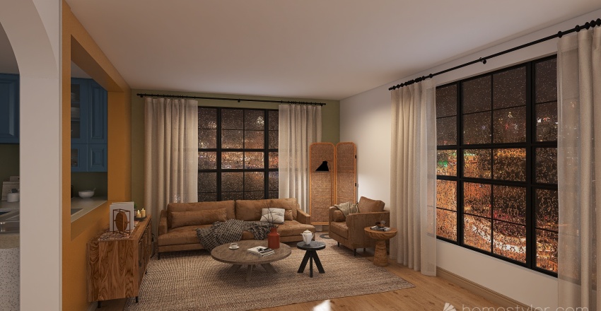 Minimalistic House 3d design renderings