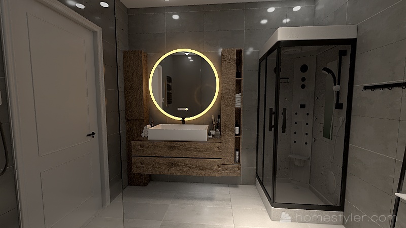 ванна Асбест 3d design renderings