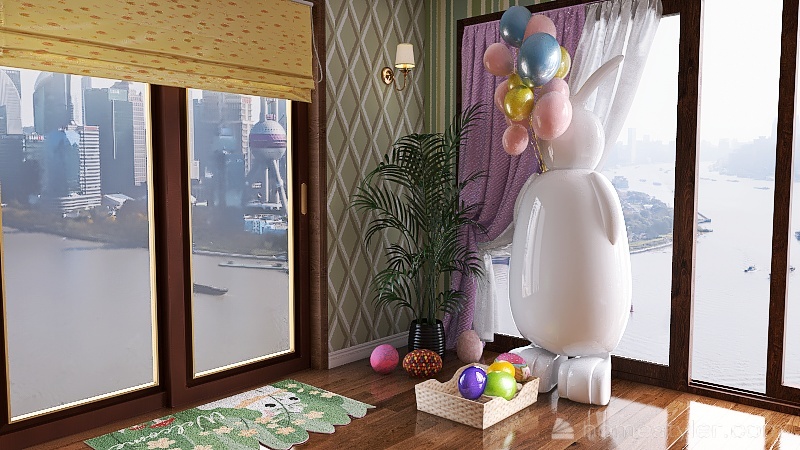 Easter Room 3d design renderings