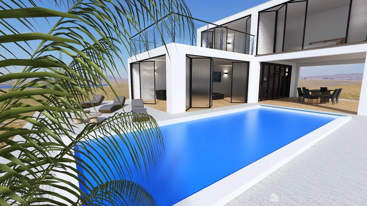 VILLA CUBE 3 bdrm 3d design renderings