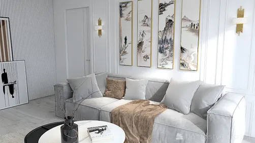 Small modern/luxury living room