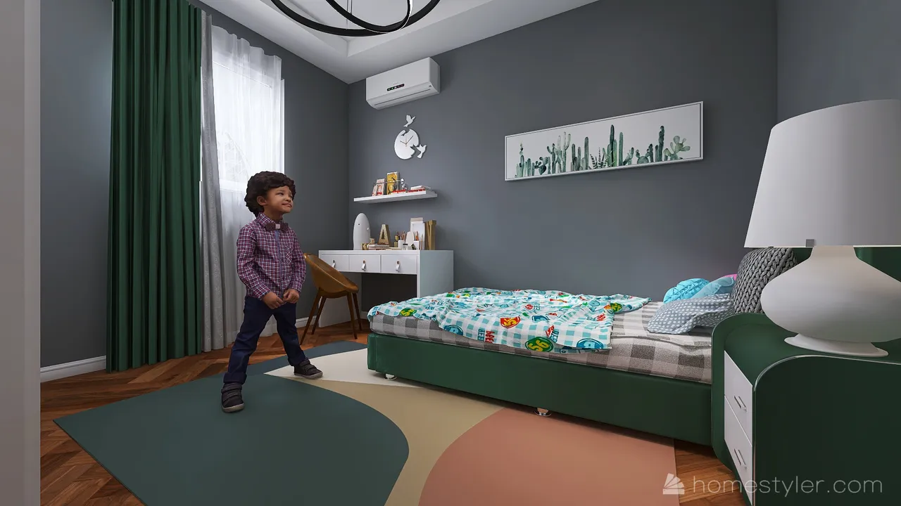 KidsRoom 3d design renderings