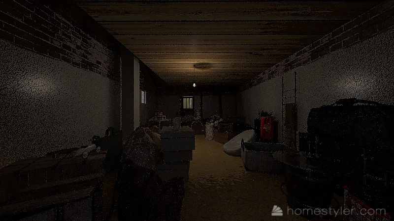 Anne Frank's hiding place house 3d design renderings
