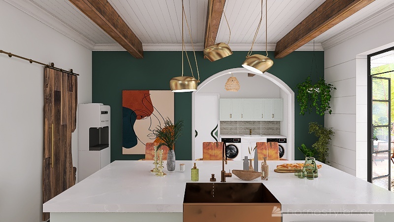 Kitchen 3d design renderings