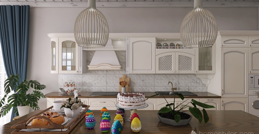 #EasterDayContest Happy Easter 3d design renderings