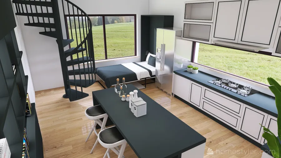 Tiny Home 2021 3d design renderings
