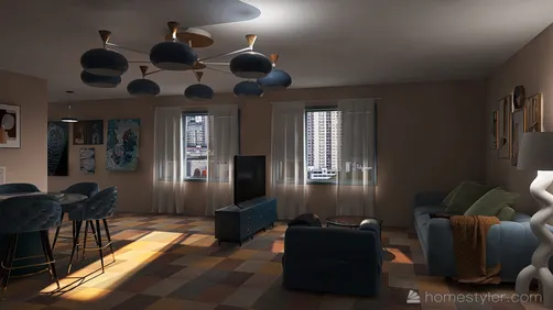 Colorful apartment