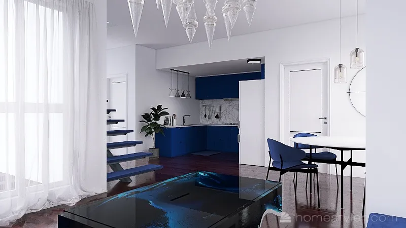 Mya's Apartment 3d design renderings
