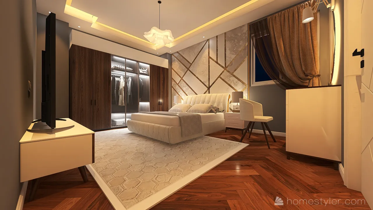 MasterBedroom 3d design renderings