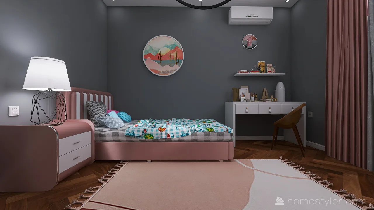 KidsRoom 3d design renderings