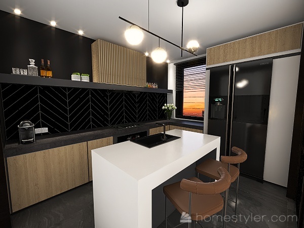 Apartament Marmura 2 camere 3d design renderings