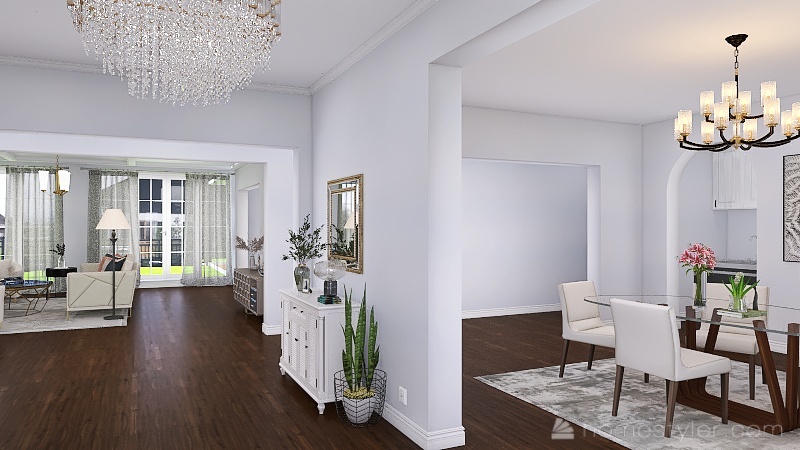 Stairwell 3d design renderings