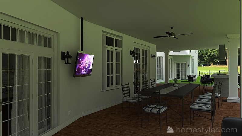 4 Bedroom Family Home 3d design renderings