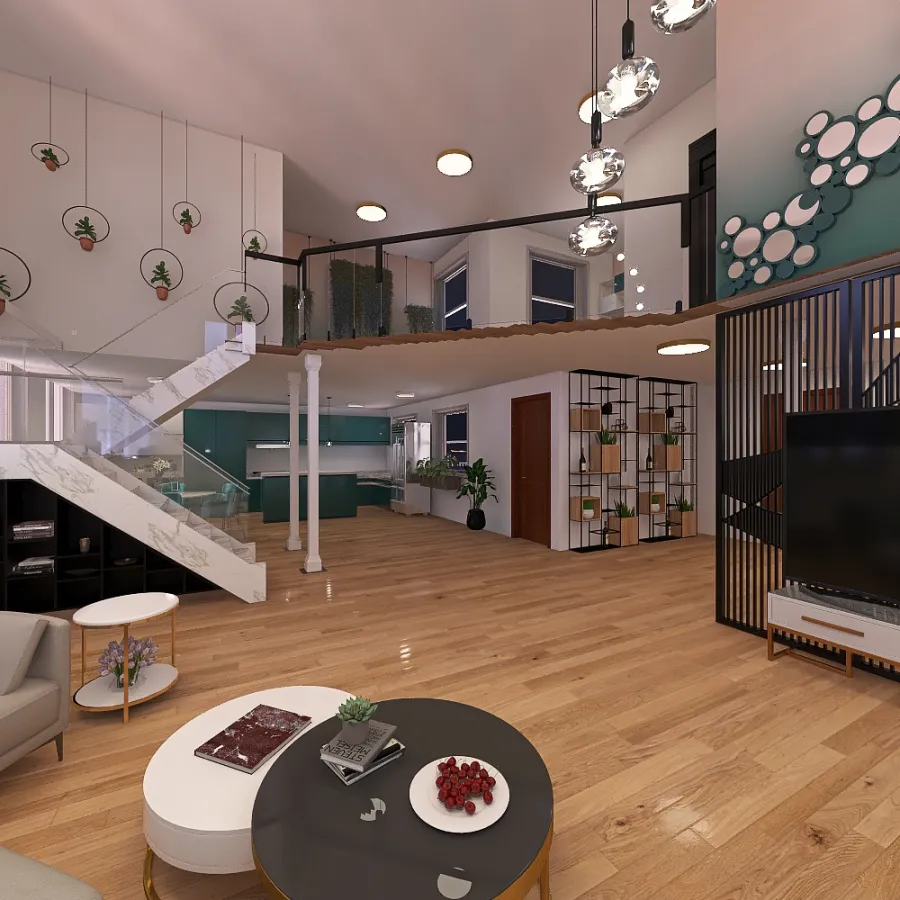Loft san telmo 3d design renderings
