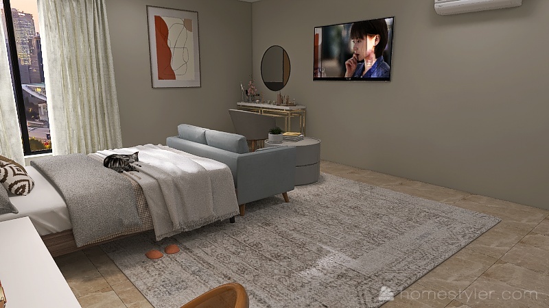 jojo's room 3d design renderings