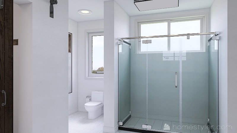 Master Bathroom 3d design renderings