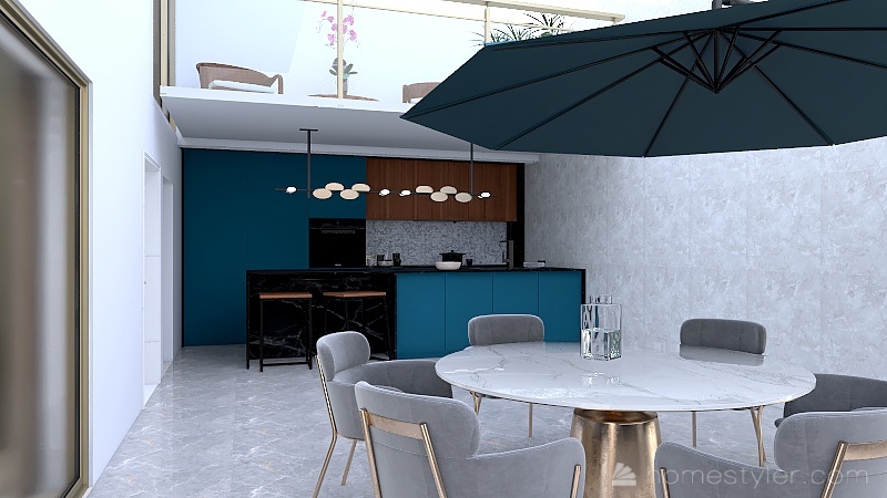Casa Condominio Ville Verdi 3d design renderings