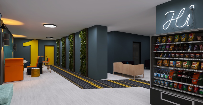 Co-Living Space [Cof 3d design renderings