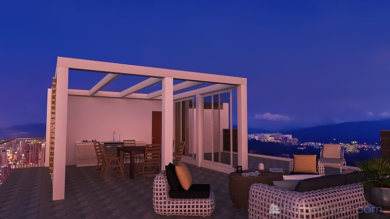 terrazzo G M 3d design renderings
