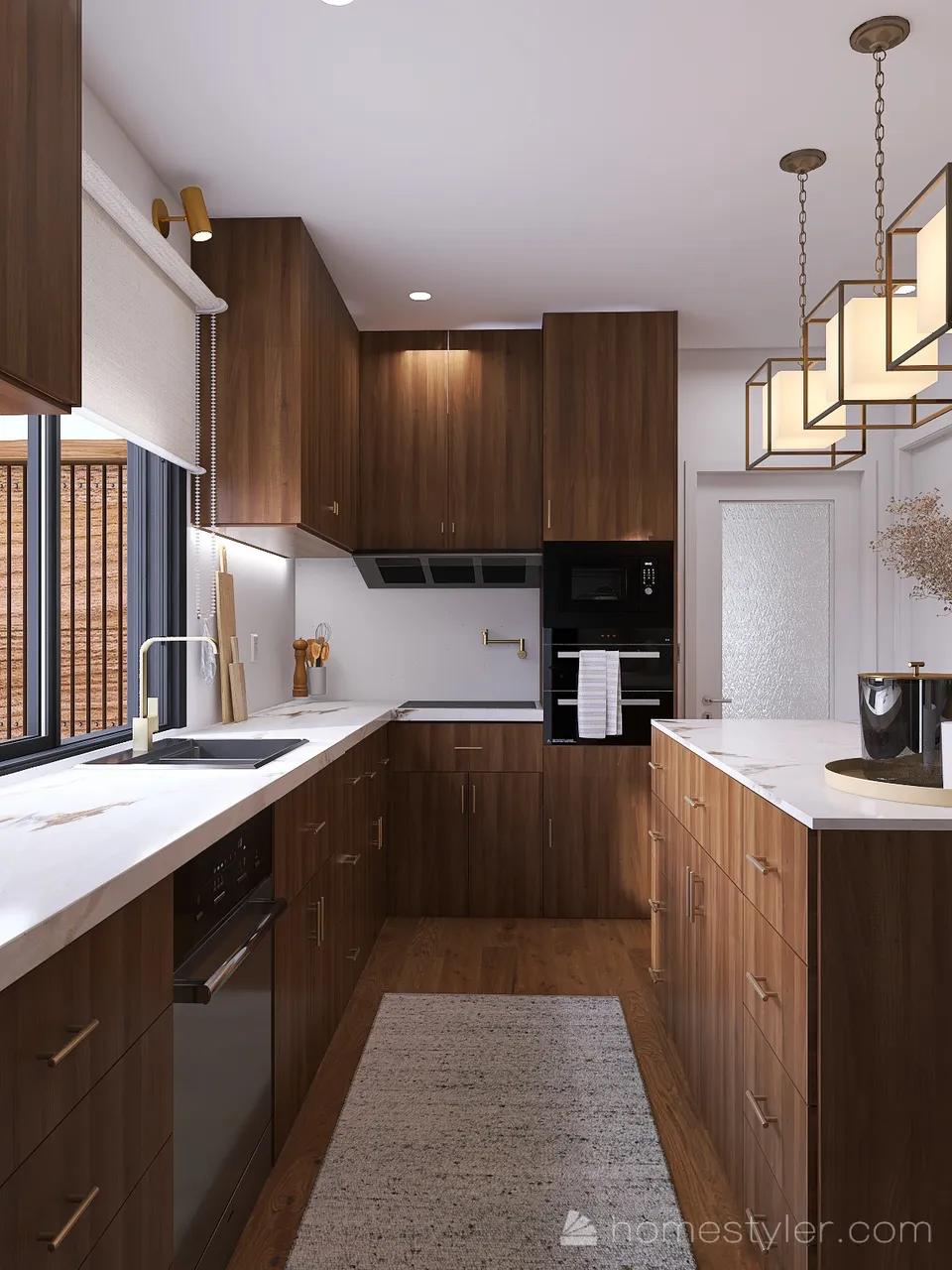 Kitchen 3d design renderings