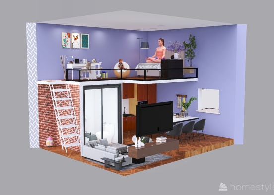 #MiniLoftContest - My House Design Rendering