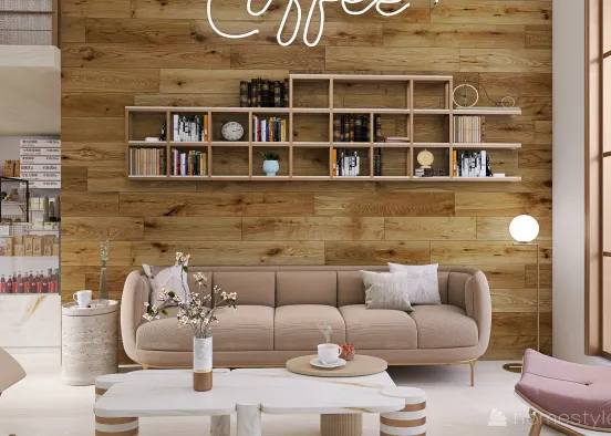 #MiniLoftContest Coffee Shop Design Rendering