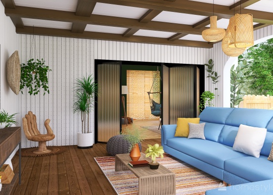 Surfer's Home Away From the Beach Design Rendering