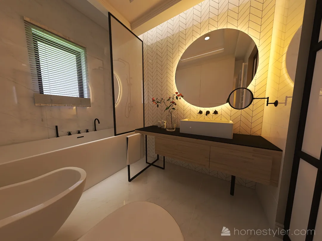 Light home 3d design renderings