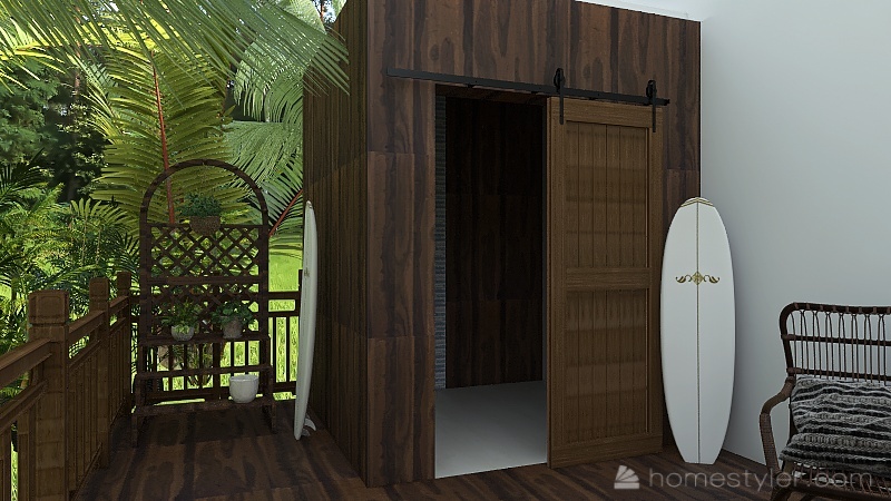Surf Side Cottage 3d design renderings