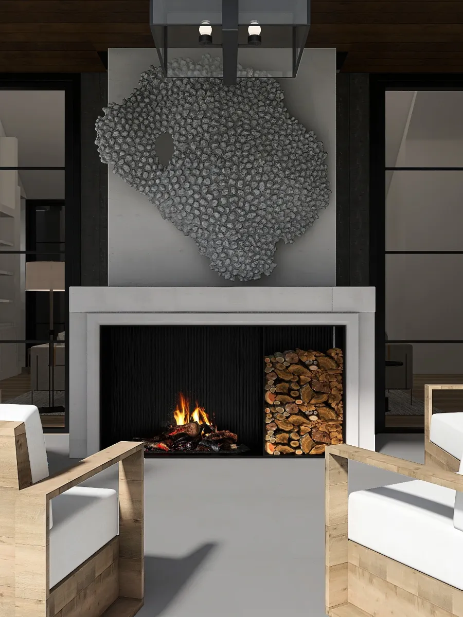 Monterey, California House 3d design renderings