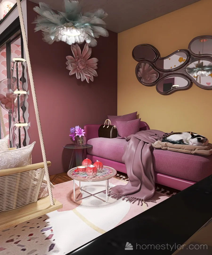 Dollhouse #MiniLoftContest 3d design renderings