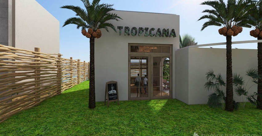 #MiniLoftContest Tropicana 3d design renderings