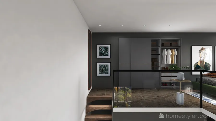 Industrial Studio Loft #MiniLoftContest 3d design renderings