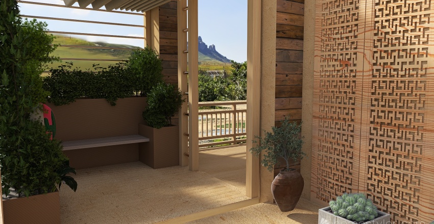 Rustic COWBOY ROOTS.....Western living in the high plains 3d design renderings