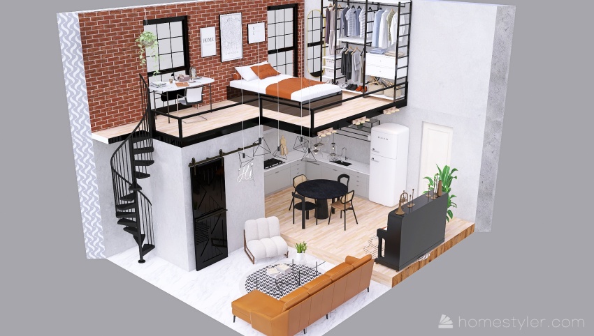  #MiniLoftContest Urban Loft 3d design picture 39.7