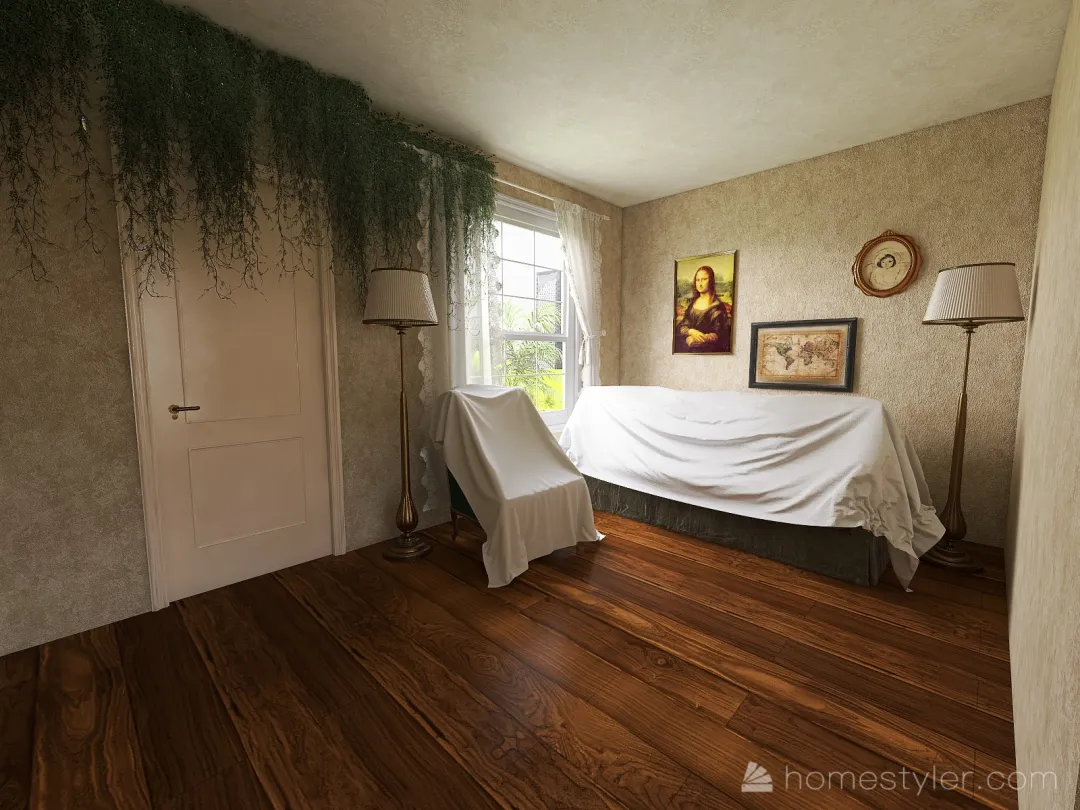 Abandoned House (Now Renovated) 3d design renderings