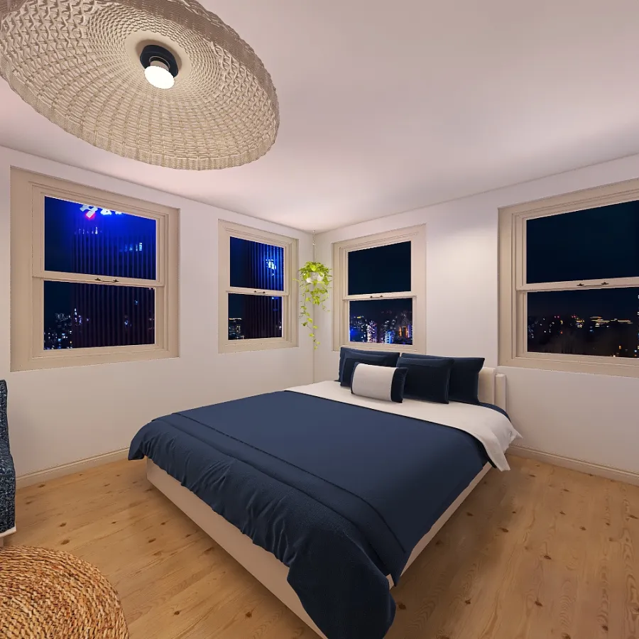 bedroom 1 3d design renderings